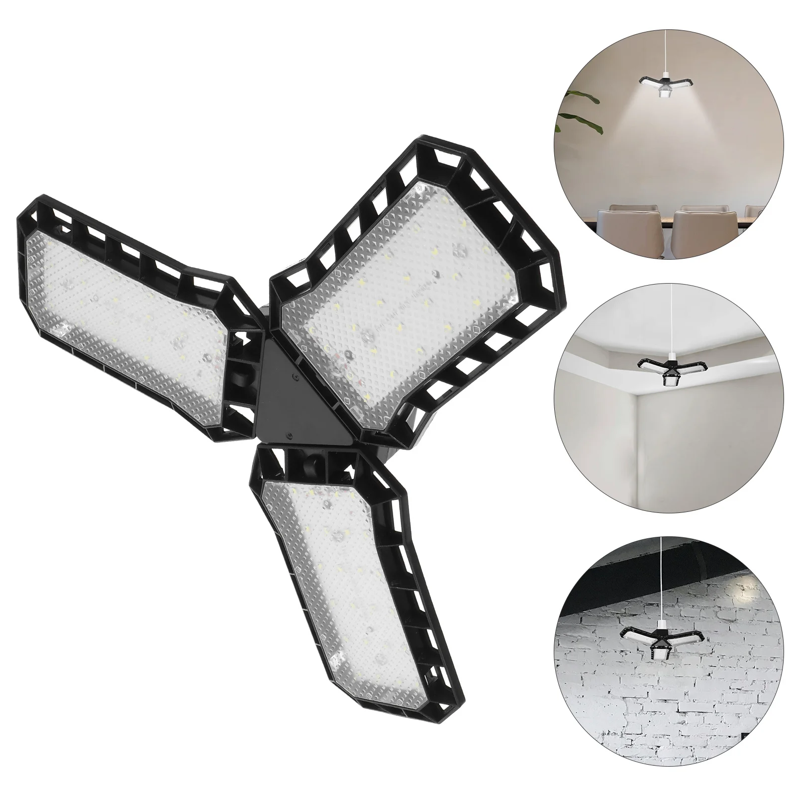 45W LED Garage Light E27 E26 Base Foldable Panels 360 Degree Area Coverage Durable Long Time Use Instant Brightness
45W LED Garage Light E27 E26 Base Foldable Panels 360 Degree Area Coverage Durable Long Time Use Instant Brightness