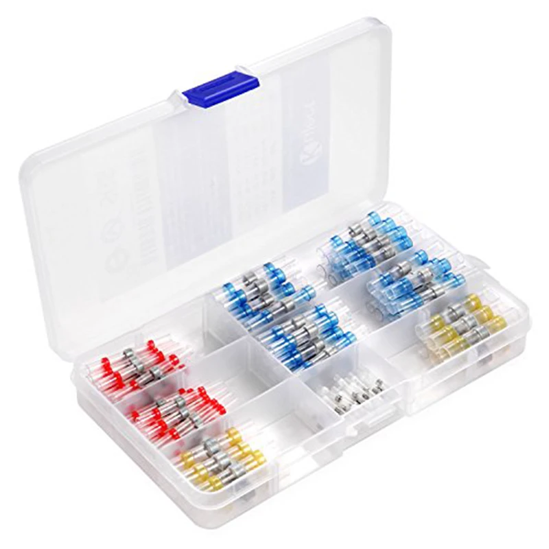 Hybrid heat shrinkage Sordering end point Waterproof welded pipe Wire insulation Butt connector DIY electronic kit
Hybrid heat shrinkage Sordering end point Waterproof welded pipe Wire insulation Butt connector DIY electronic kit