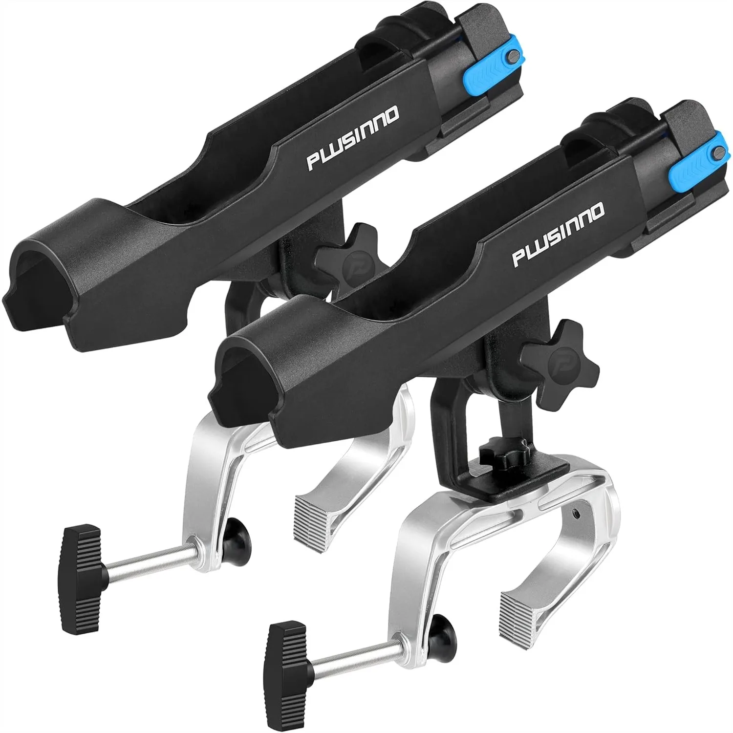 Fishing Rod Holder for Boat with Large Clamp Opening 1.97 Inch 360 Degree Adjustable 2 Pack
Fishing Rod Holder for Boat with Large Clamp Opening 1.97 Inch 360 Degree Adjustable 2 Pack