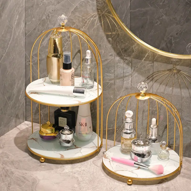 Birdcage Storage Rack Bathroom Cosmetics Desktop Storage Box Lipstick Skin Care Product Storage Rack
Birdcage Storage Rack Bathroom Cosmetics Desktop Storage Box Lipstick Skin Care Product Storage Rack