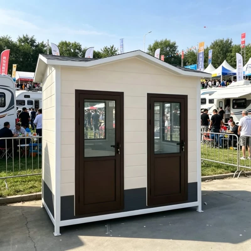 High Quality Mobile Prefabricated Portable Toilet Outdoor Camping Bathroom Sandwich Panel Portable Toilet and Shower Customized
High Quality Mobile Prefabricated Portable Toilet Outdoor Camping Bathroom Sandwich Panel Portable Toilet and Shower Customized