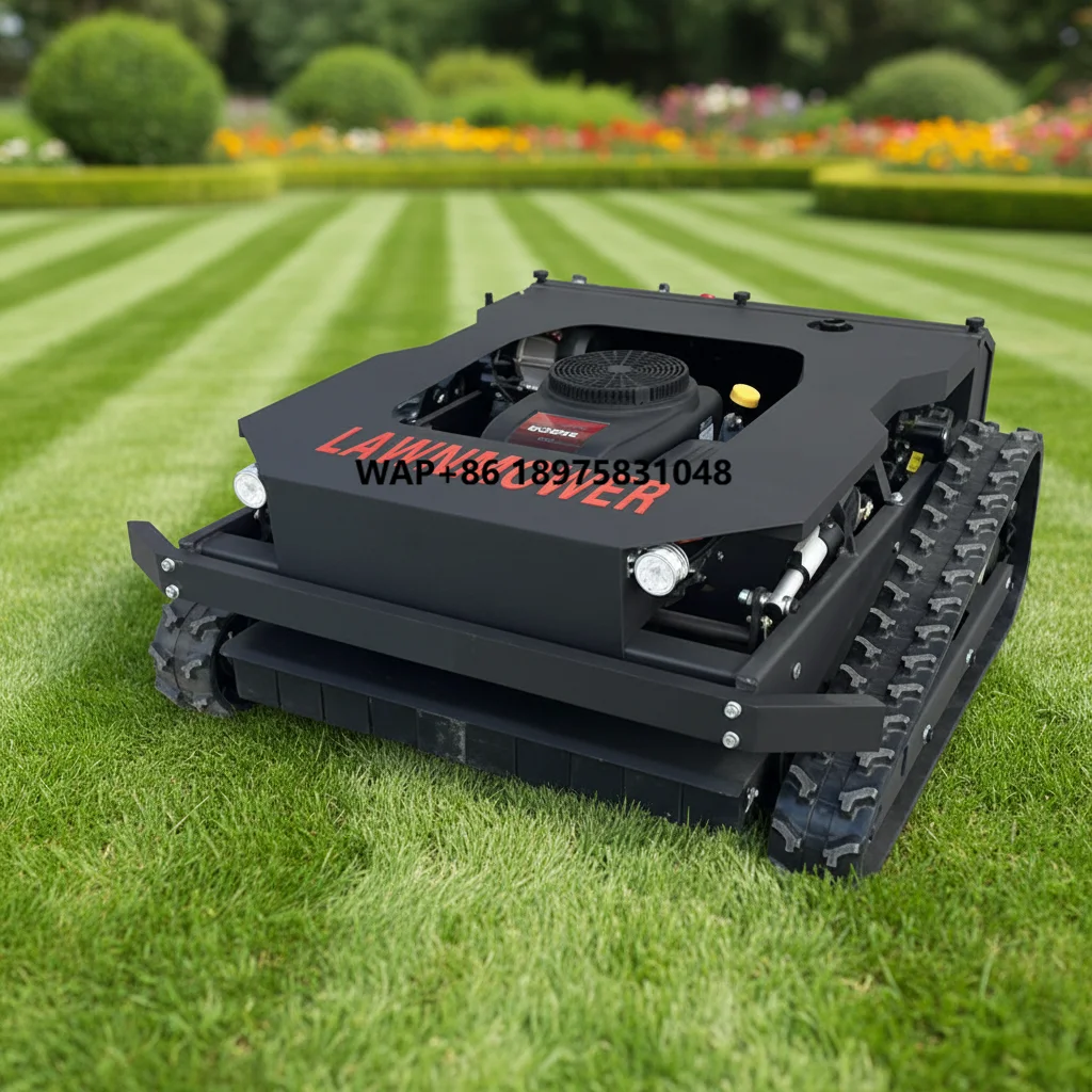 Design Remote Control Engine Robot Crawler Industrial Rc Lawn Mower New 800mm Multi Purpose Garden EPA
Design Remote Control Engine Robot Crawler Industrial Rc Lawn Mower New 800mm Multi Purpose Garden EPA
