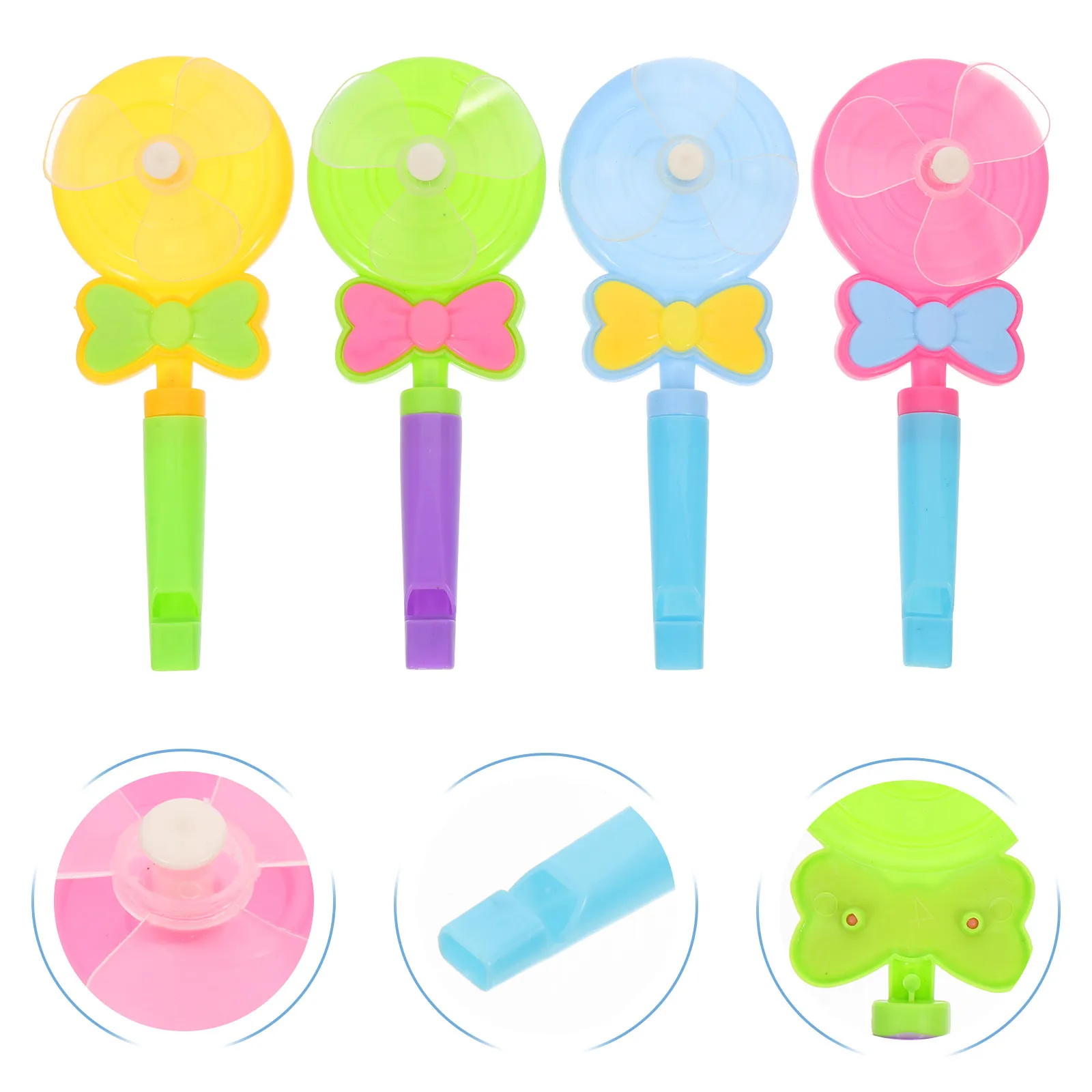 30Pcs Cartoon Whistle Lollipop Shape Windmill Design Loud Clear Sound Noise Makers Birthday Christmas Kids Bag
30Pcs Cartoon Whistle Lollipop Shape Windmill Design Loud Clear Sound Noise Makers Birthday Christmas Kids Bag