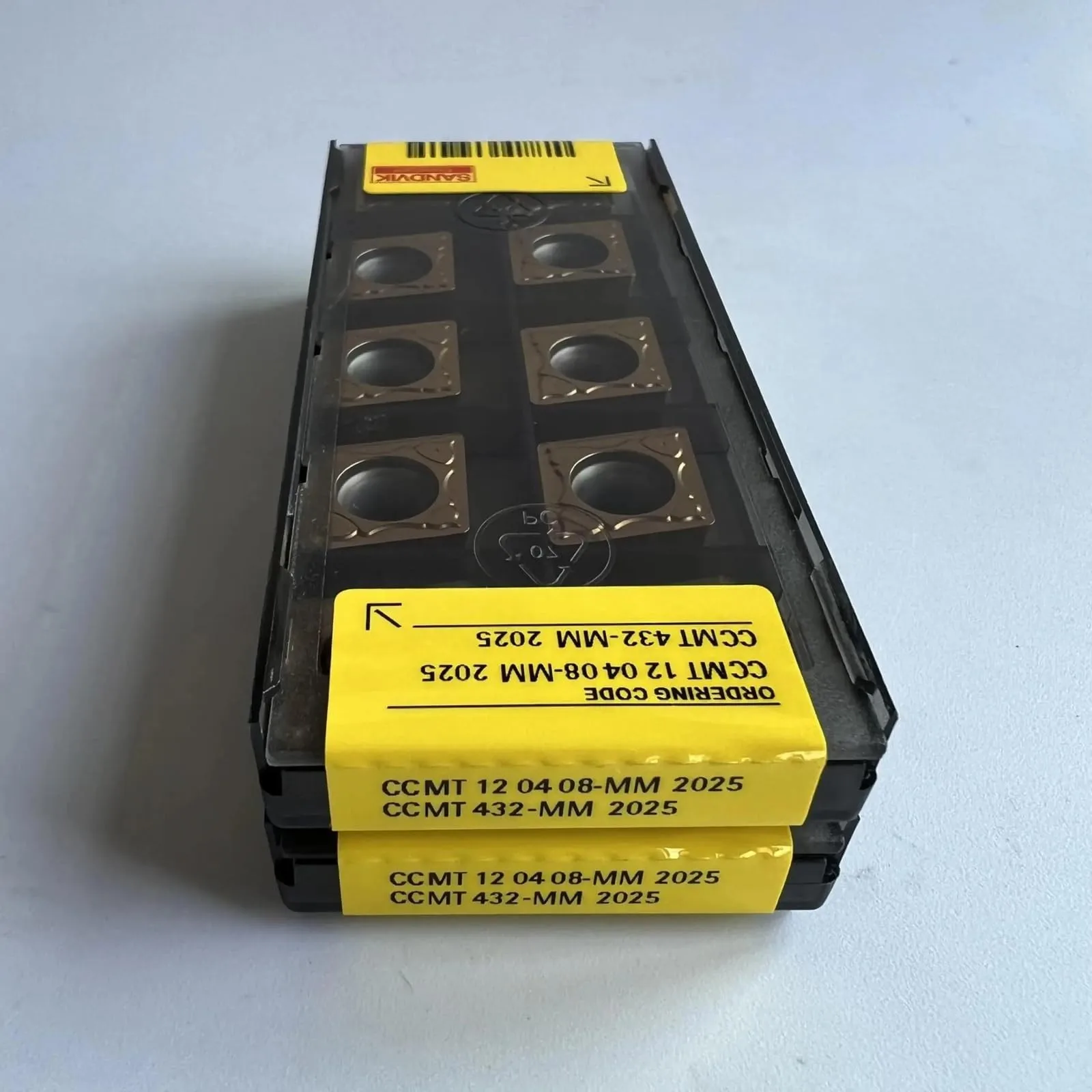 Original SANDVIK / CCMT120408-MM 2025 / Hard alloy CNC Blade 10 Pcs
Original SANDVIK / CCMT120408-MM 2025 / Hard alloy CNC Blade 10 Pcs