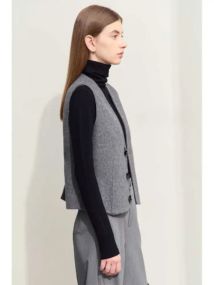 Amii Winter Clothes Women 2024 Vests Jacket Woman Wool Camel Short V-neck Solid Exquisite Retro Office Lady Coats 12454005
Amii Winter Clothes Women 2024 Vests Jacket Woman Wool Camel Short V-neck Solid Exquisite Retro Office Lady Coats 12454005