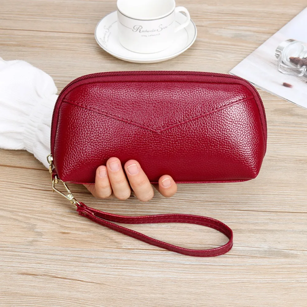 PU Leather Long Wallet Solid Color Patchwork Design Money Clutch Zipper Closure Zipper Coin Purse Women Ladies
PU Leather Long Wallet Solid Color Patchwork Design Money Clutch Zipper Closure Zipper Coin Purse Women Ladies