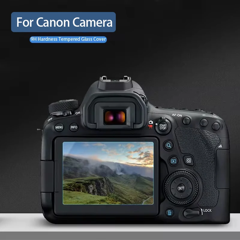 Tempered Glass Protector For Canon 1DX 5D2 5D3 1DX3 200D II 1DX2 Camera LCD Screen Cover Anti-scratch Camera Screen Protection
Tempered Glass Protector For Canon 1DX 5D2 5D3 1DX3 200D II 1DX2 Camera LCD Screen Cover Anti-scratch Camera Screen Protection