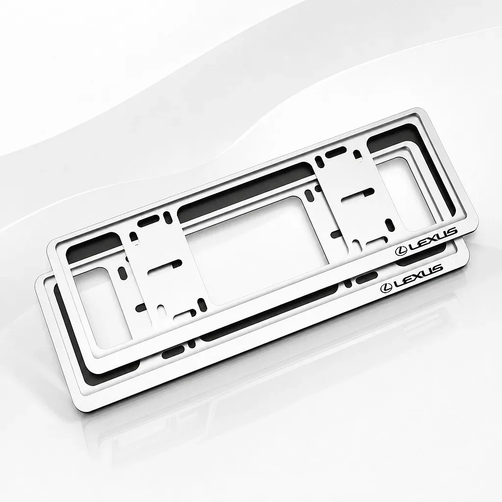 Lexus ES200 260 RX300 NX200 user experience Chrome license plate frame
Lexus ES200 260 RX300 NX200 user experience Chrome license plate frame