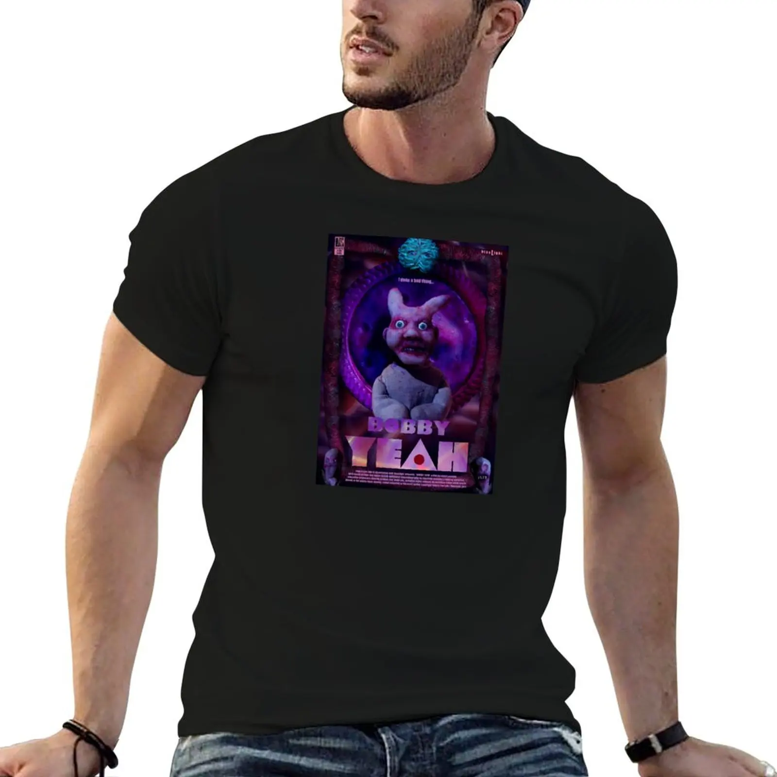 Bobby Yeah Poster T-Shirt t shirt personalised funny t shirts dark humor t shirts for man graphic funny T-shirt
Bobby Yeah Poster T-Shirt t shirt personalised funny t shirts dark humor t shirts for man graphic funny T-shirt