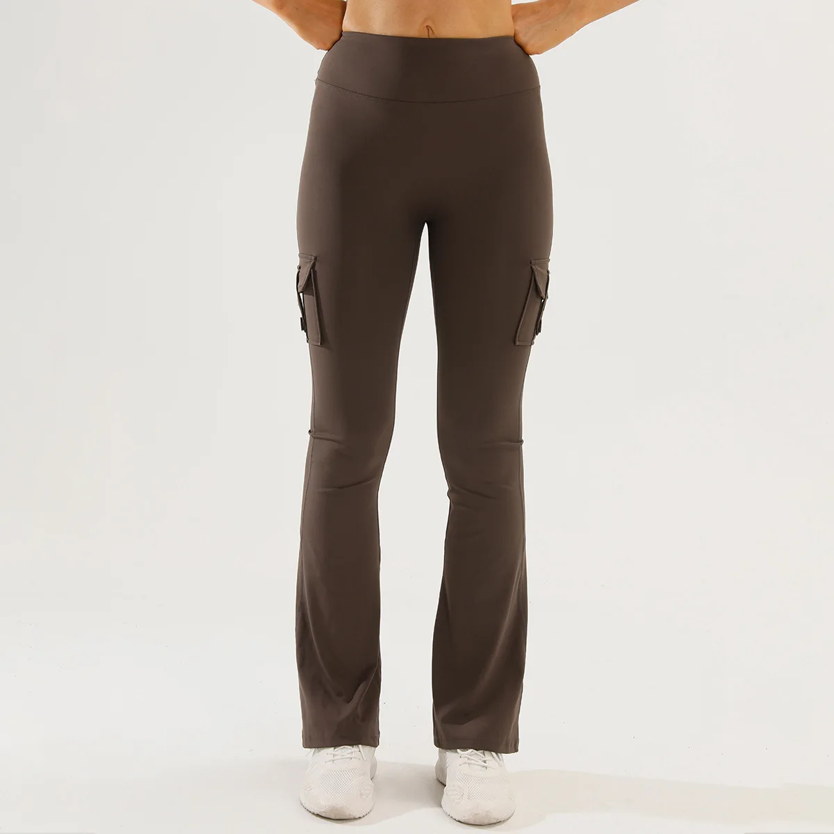 Women's High Waist Cargo Flared Yoga Pants with Pockets, Slim Fit Butt Lifting Peach Butt Workout Leggings
Women's High Waist Cargo Flared Yoga Pants with Pockets, Slim Fit Butt Lifting Peach Butt Workout Leggings
