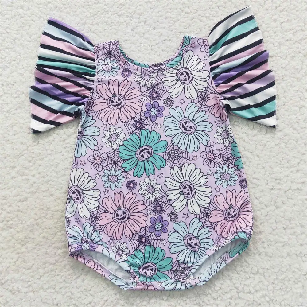 Wholesale Newborn Halloween Romper Baby Girl Short Sleeves Floral Pumpkin Jumpsuit Kid Toddler One-piece Children Flower Clothes
Wholesale Newborn Halloween Romper Baby Girl Short Sleeves Floral Pumpkin Jumpsuit Kid Toddler One-piece Children Flower Clothes