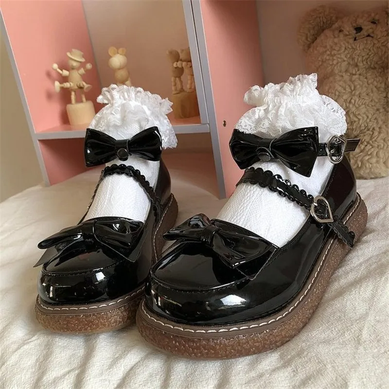 Kawaii Japanese Pu Leather Shoes Girl Round Head Female Anime Cosplay Harajuku Cute Student Soft Girl Uniform Jk Lolita Shoes
Kawaii Japanese Pu Leather Shoes Girl Round Head Female Anime Cosplay Harajuku Cute Student Soft Girl Uniform Jk Lolita Shoes