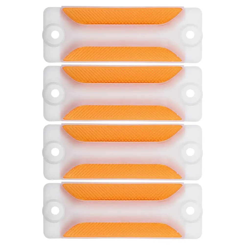 4pcs Reflective Delineators Road Reflector Pavement Markers Driveway Entrance Rectangular Design Safety Guidance Highway Garage
4pcs Reflective Delineators Road Reflector Pavement Markers Driveway Entrance Rectangular Design Safety Guidance Highway Garage