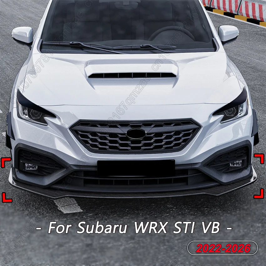 3pcs Front Splitter For Subaru WRX MK2 STI VB 2022-2025 Gloss Black Front Bumper Splitter Lip Spoiler Diffuser Guard Tuning ABS
3pcs Front Splitter For Subaru WRX MK2 STI VB 2022-2025 Gloss Black Front Bumper Splitter Lip Spoiler Diffuser Guard Tuning ABS