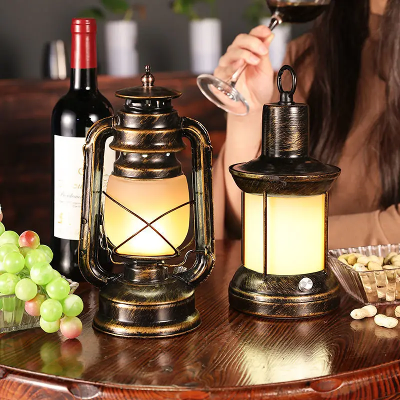 Industrial style cordless table lamp retro creative cafe bar restaurant decoration night light outdoor table lamp
Industrial style cordless table lamp retro creative cafe bar restaurant decoration night light outdoor table lamp