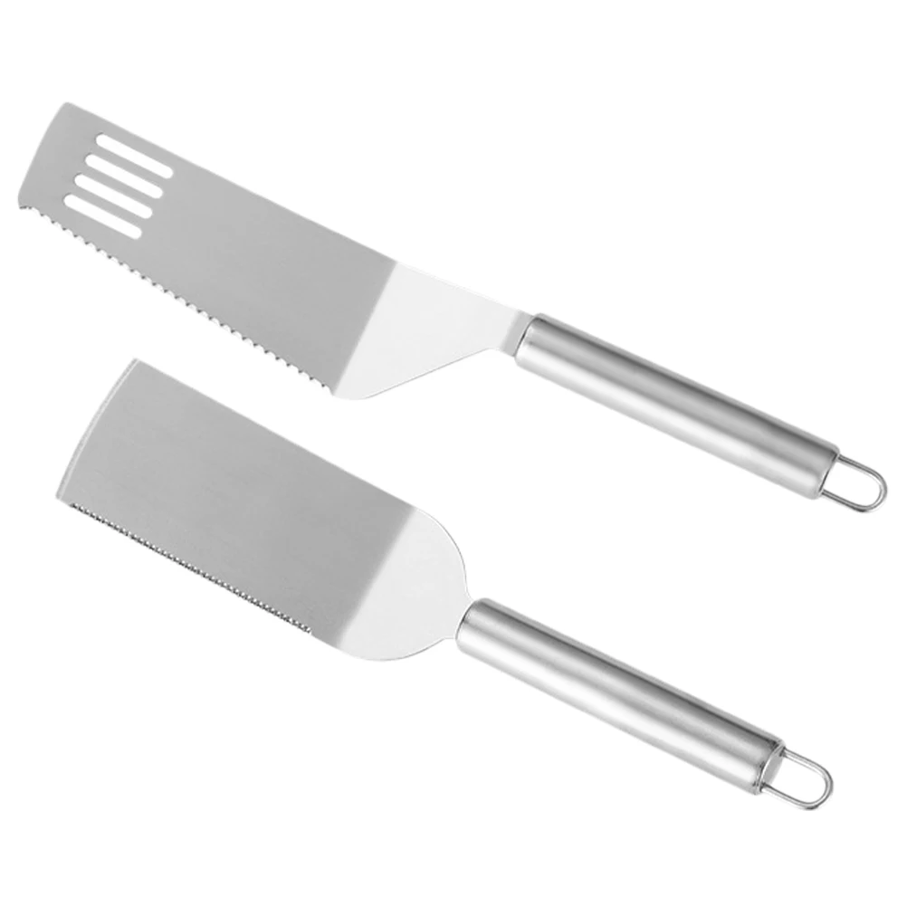 2Pcs Stainless Steel Pizza Shovel Oven Tool Pastry Wheel Griddle Spatulas Flat Tops Metal Utensil For Restaurant
2Pcs Stainless Steel Pizza Shovel Oven Tool Pastry Wheel Griddle Spatulas Flat Tops Metal Utensil For Restaurant