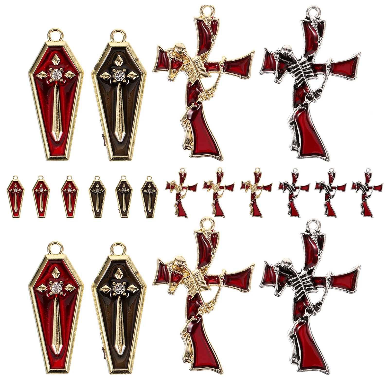 1Set Coffin Cross Charms DIY Alloy Jewelry Making Charms Pendants for Earrings Bracelet Necklace Supplies Cross Design Pendant
1Set Coffin Cross Charms DIY Alloy Jewelry Making Charms Pendants for Earrings Bracelet Necklace Supplies Cross Design Pendant