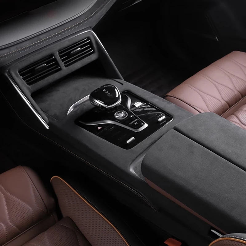 Top Suede Car Central Control Panel Armrest Box Protective Cover Gear Knob Case Accessories For BYD Tang Tan EV II DM-i 2018+
Top Suede Car Central Control Panel Armrest Box Protective Cover Gear Knob Case Accessories For BYD Tang Tan EV II DM-i 2018+
