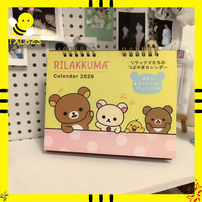 2026 New Rilakkuma Desk Calendar Japanese Style Creative Desktop Decoration Cartoon Plan Punch High Aesthetic Monthly Calendar
2026 New Rilakkuma Desk Calendar Japanese Style Creative Desktop Decoration Cartoon Plan Punch High Aesthetic Monthly Calendar
