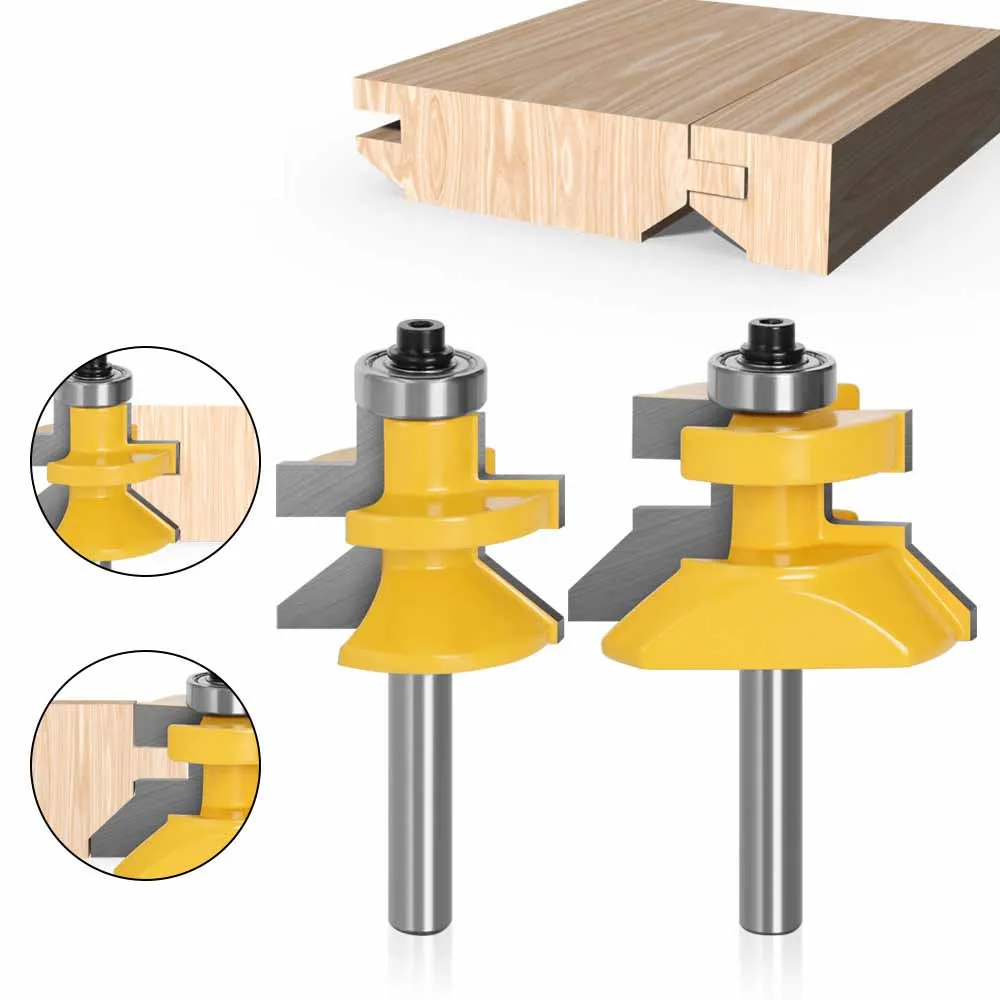 2PC/Set 8MM Shank Milling Cutter Wood Carving 120 Degree Router Bit Set Woodworking Groove Cutters Alloy Wood Tenon Bit
2PC/Set 8MM Shank Milling Cutter Wood Carving 120 Degree Router Bit Set Woodworking Groove Cutters Alloy Wood Tenon Bit