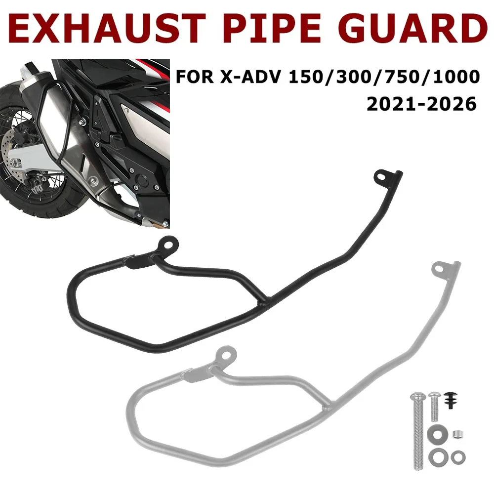 X-ADV750 Motorcycle Collision Rod Exhaust Pipe Crash Bar Bumper Frame Protector For Honda X-ADV 150 300 750 1000 XADV 2020-2026
X-ADV750 Motorcycle Collision Rod Exhaust Pipe Crash Bar Bumper Frame Protector For Honda X-ADV 150 300 750 1000 XADV 2020-2026