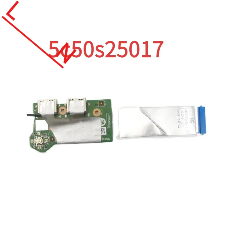 Power switch board USB small board cable 5c50s25017 for Lenovo Zhaoyang K4-IML Wei 6pro-14210d Chromebook X360 G1 EE 929336-001
Power switch board USB small board cable 5c50s25017 for Lenovo Zhaoyang K4-IML Wei 6pro-14210d Chromebook X360 G1 EE 929336-001