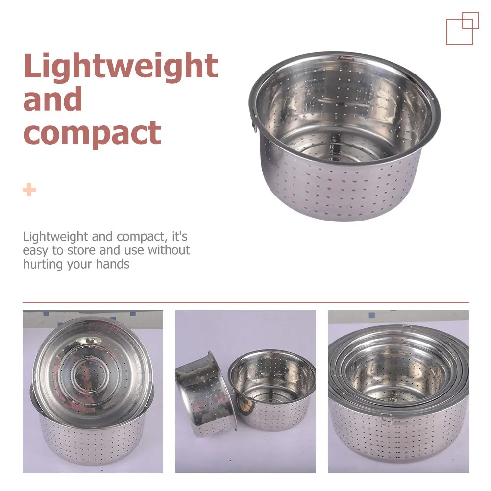 Electric Rice Cooker Steamer Basket Stainless Steel Steamer Holder Multi-Purpose Food Steaming Rack for Vegetables Seafood
Electric Rice Cooker Steamer Basket Stainless Steel Steamer Holder Multi-Purpose Food Steaming Rack for Vegetables Seafood