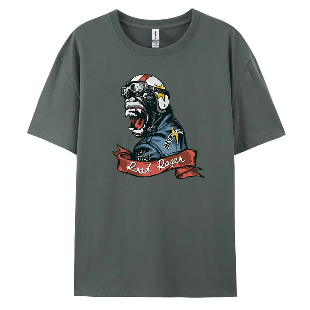 Orangutan Men's Casual Short-sleeved T-shirt with 100% Cotton Fashion print Tees oversizeZQ
Orangutan Men's Casual Short-sleeved T-shirt with 100% Cotton Fashion print Tees oversizeZQ