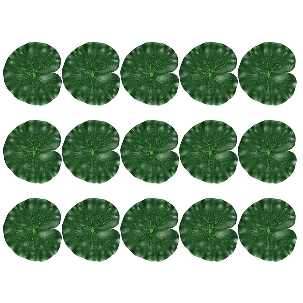 15 Pcs Simulated Lotus Leaf Lifelike Simulation Leaves Artificial Plants Eva Faux Foliage
15 Pcs Simulated Lotus Leaf Lifelike Simulation Leaves Artificial Plants Eva Faux Foliage
