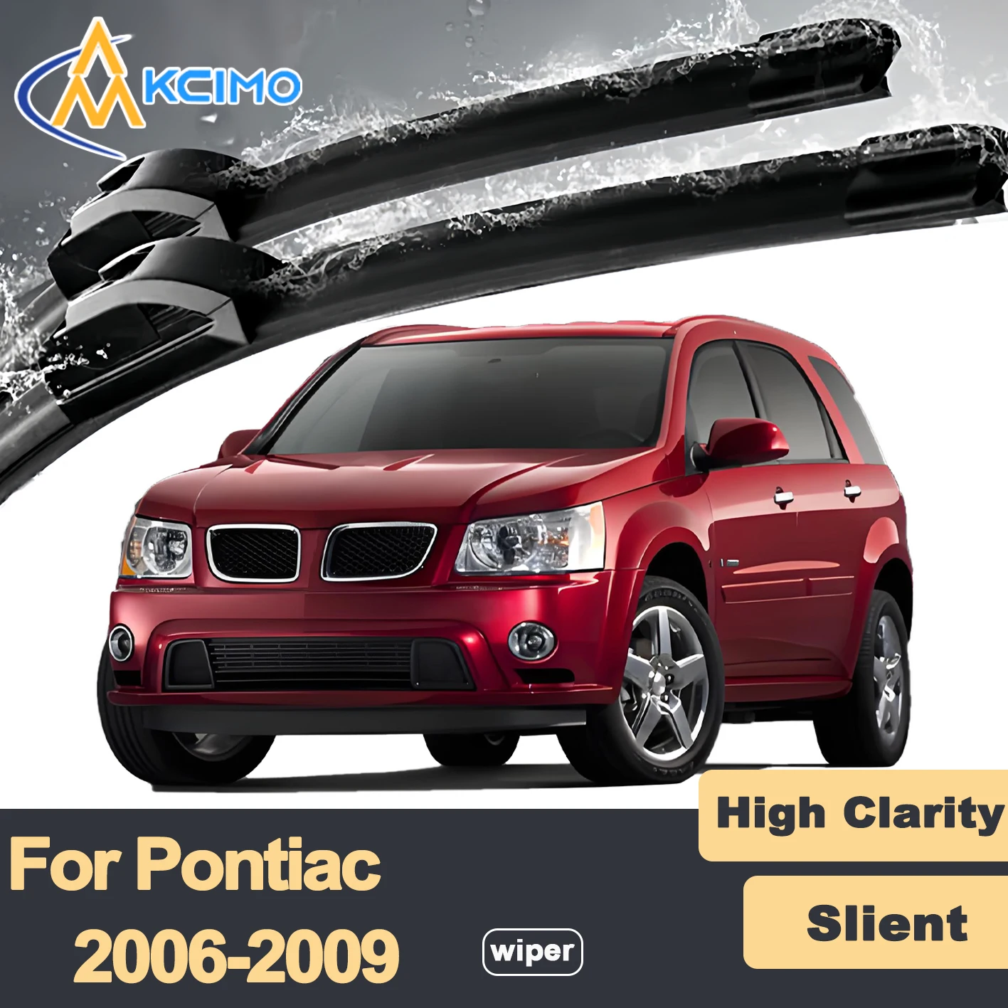 Premium Rubber Durable Silent Windshield Wiper Blades 2pcs for Pontiac Torrent 2006-2009 Front Wiper Blades Set 
Premium Rubber Durable Silent Windshield Wiper Blades 2pcs for Pontiac Torrent 2006-2009 Front Wiper Blades Set