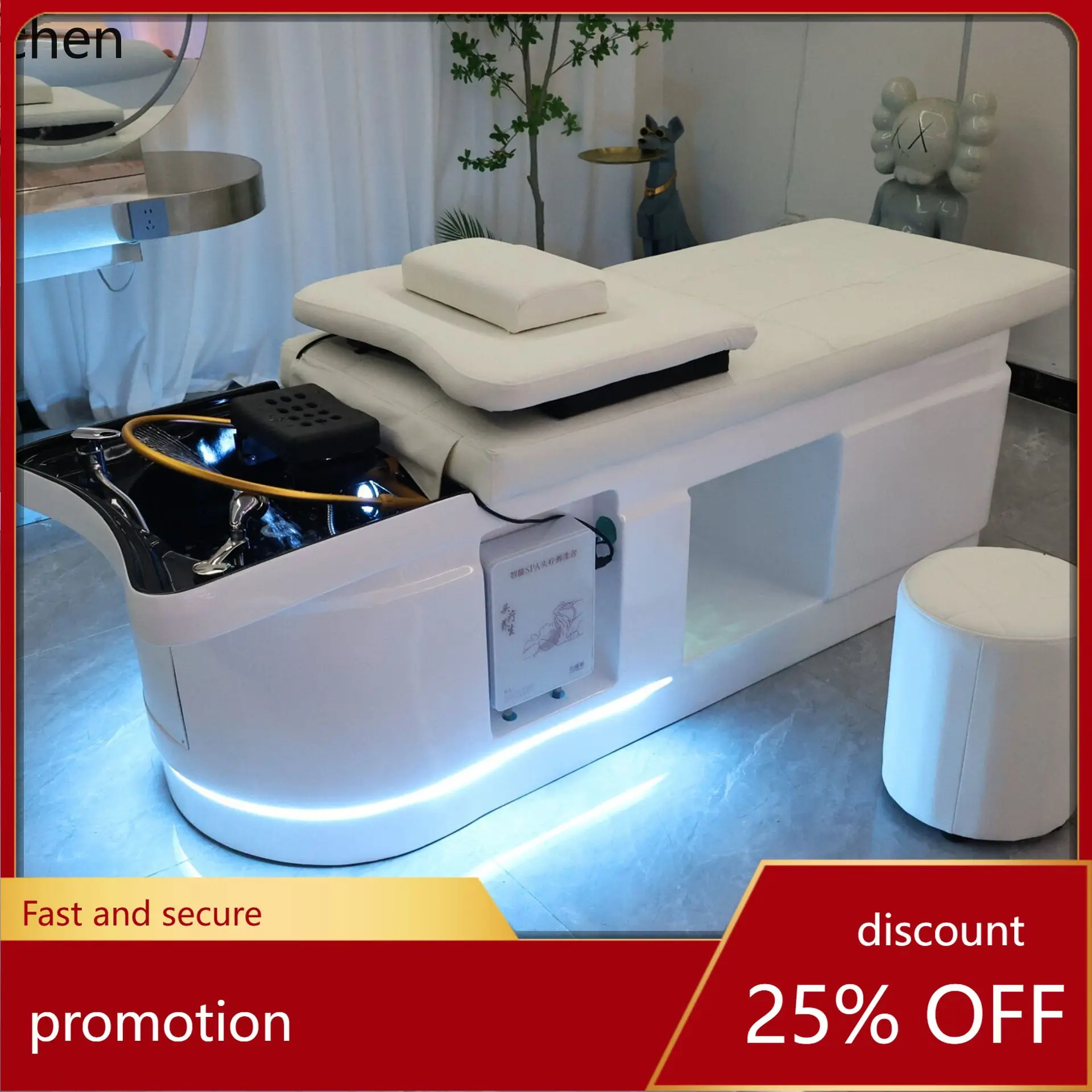 Высококачественный массажный паровой аппарат CZ из стекловолокна для терапии головы и ухода за волосами в салонах красоты с функцией циркуляции воды
Высококачественный массажный паровой аппарат CZ из стекловолокна для терапии головы и ухода за волосами в салонах красоты с функцией циркуляции воды