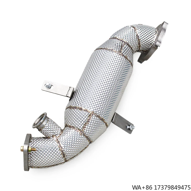 OEM Performance Downpipe Exhaust Pipes for Alfa Romeo Giulia 2.0 2017+Stainless Steel Car Header
OEM Performance Downpipe Exhaust Pipes for Alfa Romeo Giulia 2.0 2017+Stainless Steel Car Header