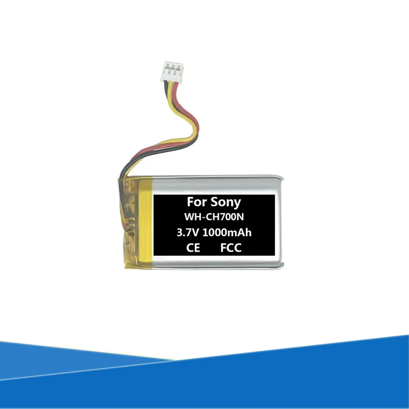 1000mAh LIS1553 SY6 Battery For Sony MDR-XB950N1 SRS-WS1 WH-CH700N Gaming Headset Headphone
1000mAh LIS1553 SY6 Battery For Sony MDR-XB950N1 SRS-WS1 WH-CH700N Gaming Headset Headphone