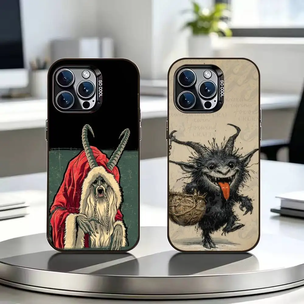 U-Ugly K-krampus art Silver Gray Soft Protective Phone Case For iPhone 17 16 15 14 13 12 11 Pro Max Plus E Air Mini Cover
U-Ugly K-krampus art Silver Gray Soft Protective Phone Case For iPhone 17 16 15 14 13 12 11 Pro Max Plus E Air Mini Cover