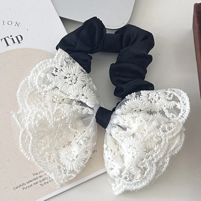 NEW Sweet Delicate Bow Lace Hair Band For Women Girls Gentle Temperament Headband Durable Rubber Band Hair Accessories Gifts
NEW Sweet Delicate Bow Lace Hair Band For Women Girls Gentle Temperament Headband Durable Rubber Band Hair Accessories Gifts
