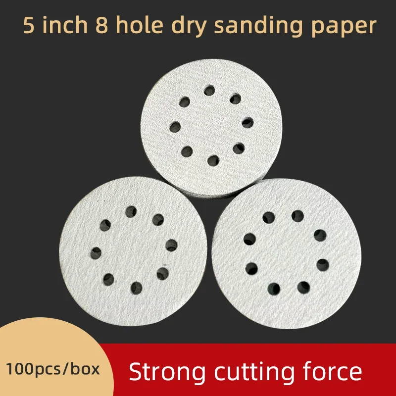 20Pcs 5 Inch 125MM 8 Holes 80 to 320 Grits Hook and Loop Polyester Film Sandpaper Sanding Disc Abrasive Polishing Tools
20Pcs 5 Inch 125MM 8 Holes 80 to 320 Grits Hook and Loop Polyester Film Sandpaper Sanding Disc Abrasive Polishing Tools