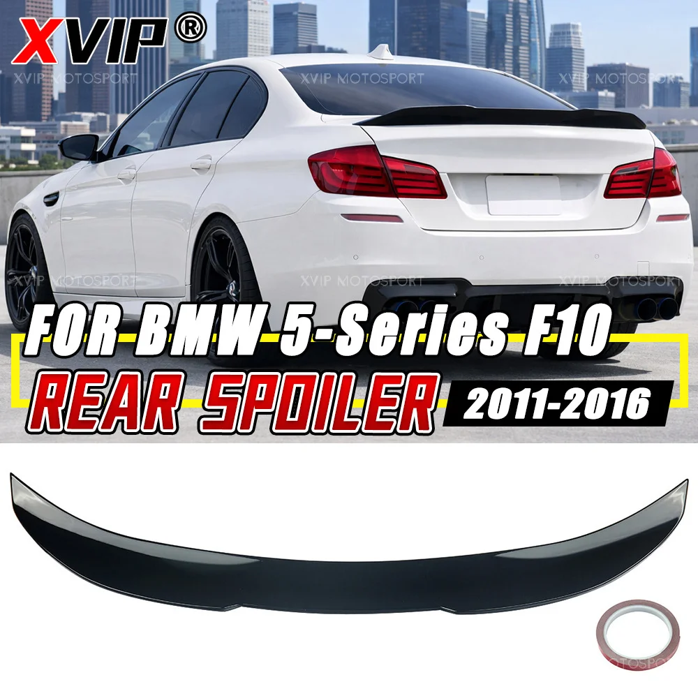 XVIP Glossy Black PSM Style High Quality Rear Trunk Spoiler Wing Lip Fit For BMW 5 Series F10 2011-2016 535i 535d 550i Accessories
XVIP Glossy Black PSM Style High Quality Rear Trunk Spoiler Wing Lip Fit For BMW 5 Series F10 2011-2016 535i 535d 550i Accessories