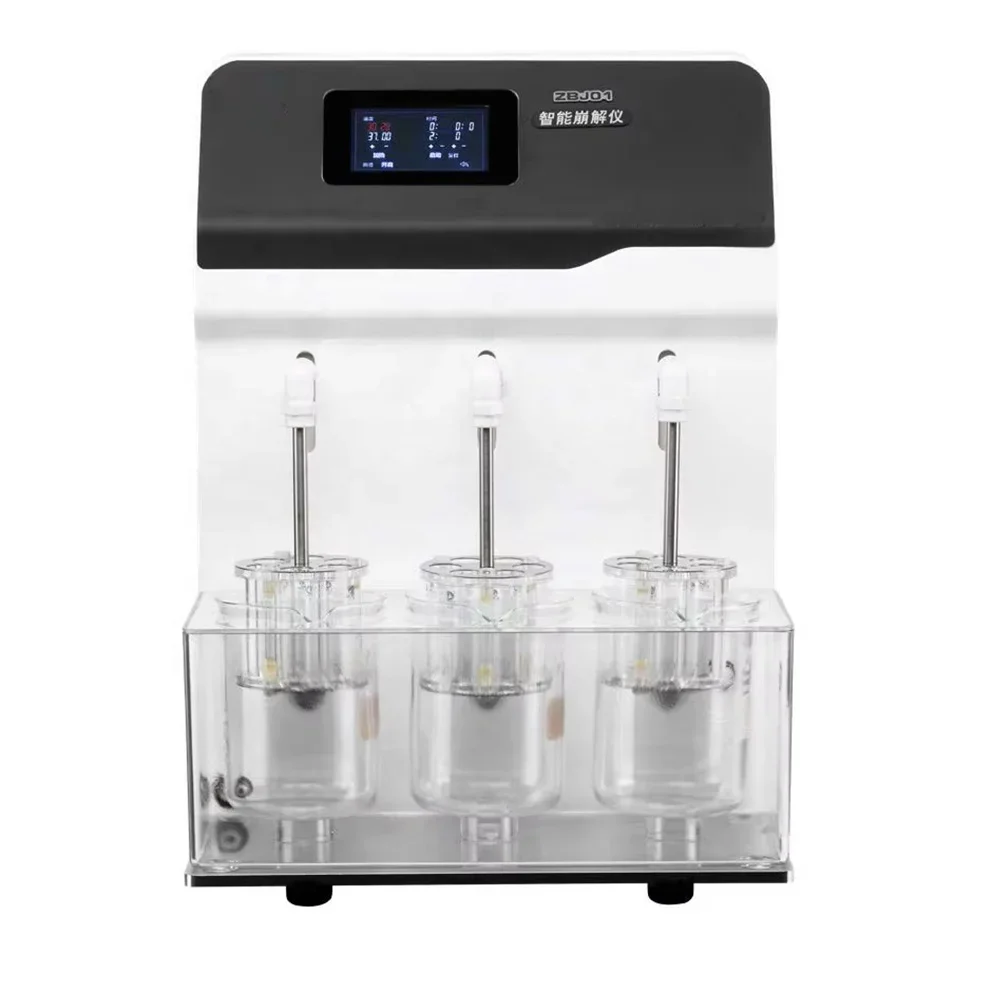 WESTTUNE ZBJ01 Intelligent Disintegration Tester 3 Cup Tablet Disintegration Apparatus Third Grade with LCD Touch Screen
WESTTUNE ZBJ01 Intelligent Disintegration Tester 3 Cup Tablet Disintegration Apparatus Third Grade with LCD Touch Screen