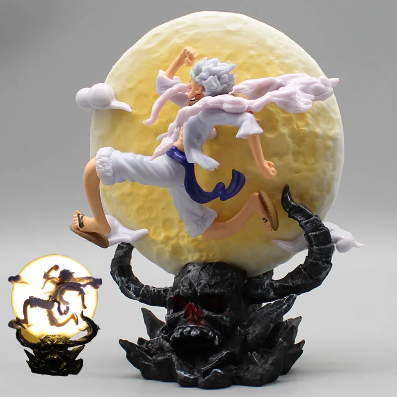 One Piece Anime Figure Luffy Figurine 14cm Gear 5 Luffy Figure Statue Doll Luminous Moon Ornament Collection Pvc Model Toys Gift
One Piece Anime Figure Luffy Figurine 14cm Gear 5 Luffy Figure Statue Doll Luminous Moon Ornament Collection Pvc Model Toys Gift