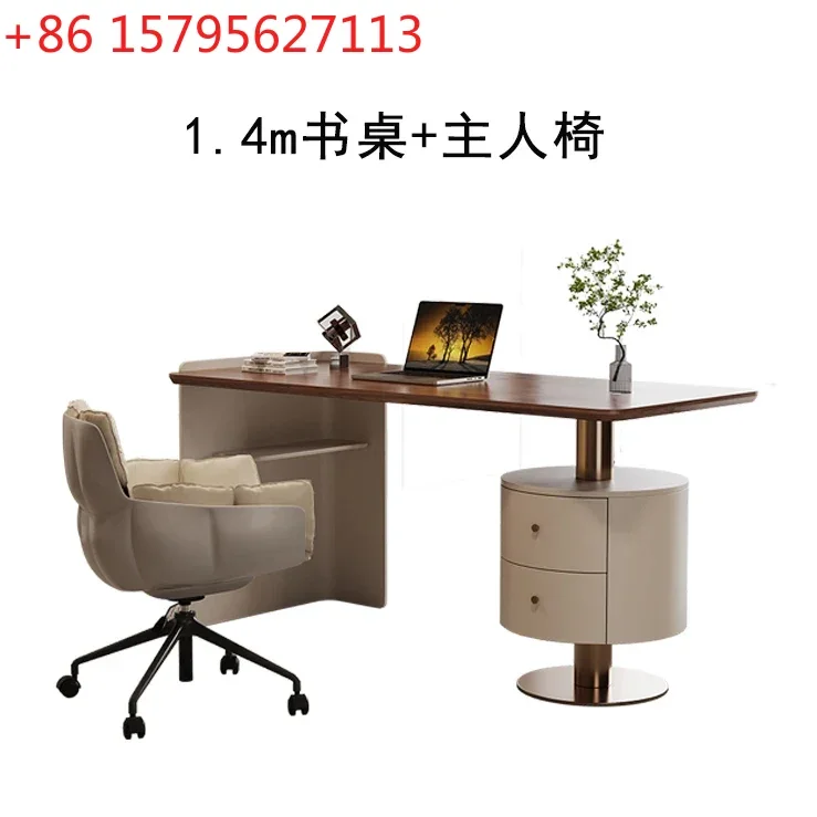 Минималистичный офисный компьютерный стол из массива дерева с отделкой из кожи и шпона ореха (Juglans Regia) – простой и элегантный, для дома и кабинета
Минималистичный офисный компьютерный стол из массива дерева с отделкой из кожи и шпона ореха (Juglans Regia) – простой и элегантный, для дома и кабинета