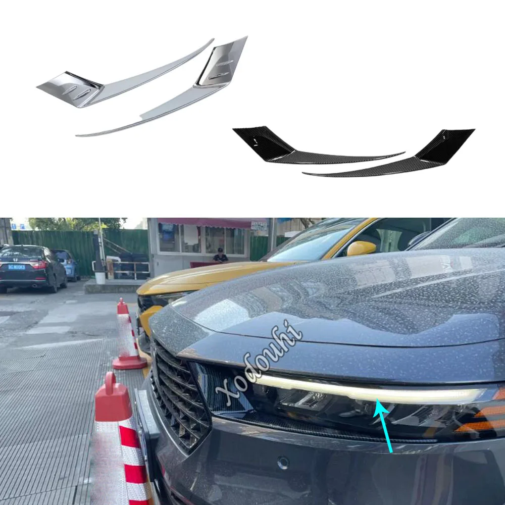 Автомобильная фара, крышка для бровей и век, АБС-пластик, декоративная рамка для Honda Accord 11th 2023 2024, внешние аксессуары для автомобиля
Автомобильная фара, крышка для бровей и век, АБС-пластик, декоративная рамка для Honda Accord 11th 2023 2024, внешние аксессуары для автомобиля