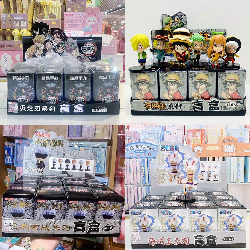 12 шт., аниме, слепая коробка, цельная мини-фигурка «Убийца демонов», Луффи, украшение, слепая коробка, декор комнаты, модель куклы, коллекция, подарки, игрушки
12 шт., аниме, слепая коробка, цельная мини-фигурка «Убийца демонов», Луффи, украшение, слепая коробка, декор комнаты, модель куклы, коллекция, подарки, игрушки
