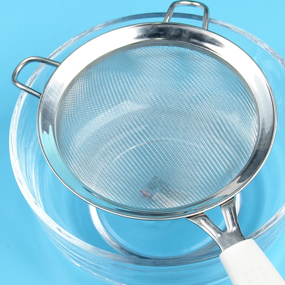 1pc Stainless Steel Flour Sifter Rust Resistant Fine Mesh Egg Whisk Baking Sieve Strainer 10Cm Easy Clean Lightweight Kitchen
1pc Stainless Steel Flour Sifter Rust Resistant Fine Mesh Egg Whisk Baking Sieve Strainer 10Cm Easy Clean Lightweight Kitchen