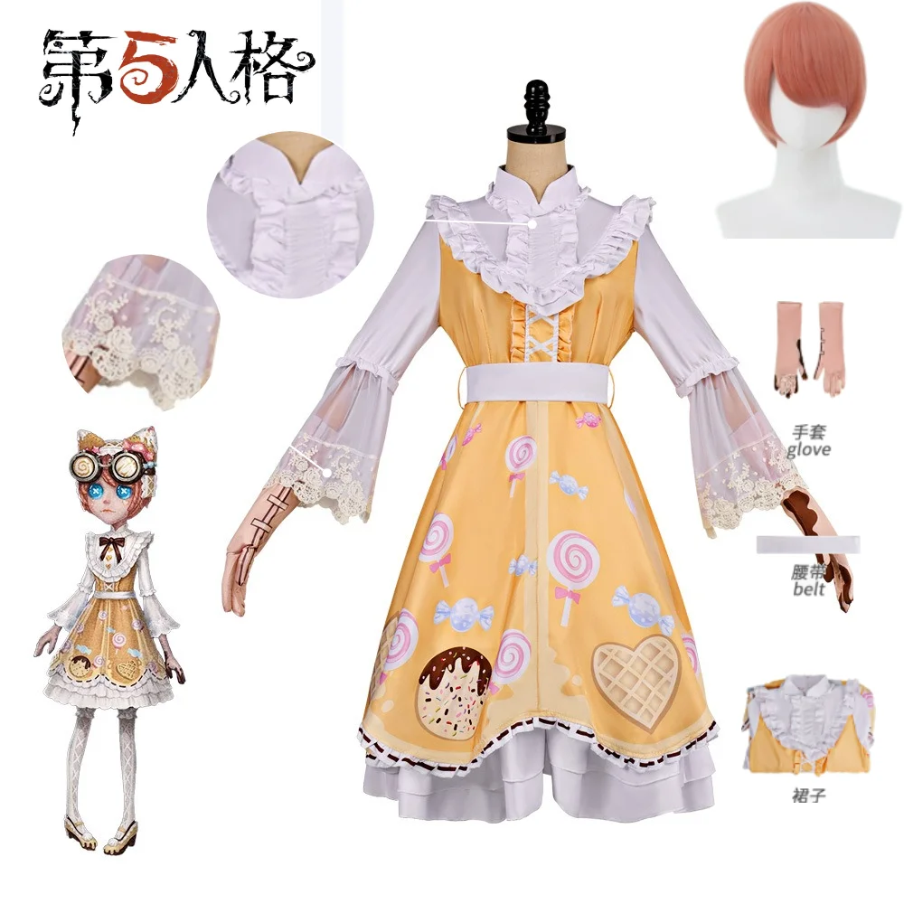Identity V Mechanic Candy Maid Cosplay Costume Gothic Lolita Dress Full Set for Gilrs Women Comic Con Cosplay Identity V Dress
Identity V Mechanic Candy Maid Cosplay Costume Gothic Lolita Dress Full Set for Gilrs Women Comic Con Cosplay Identity V Dress
