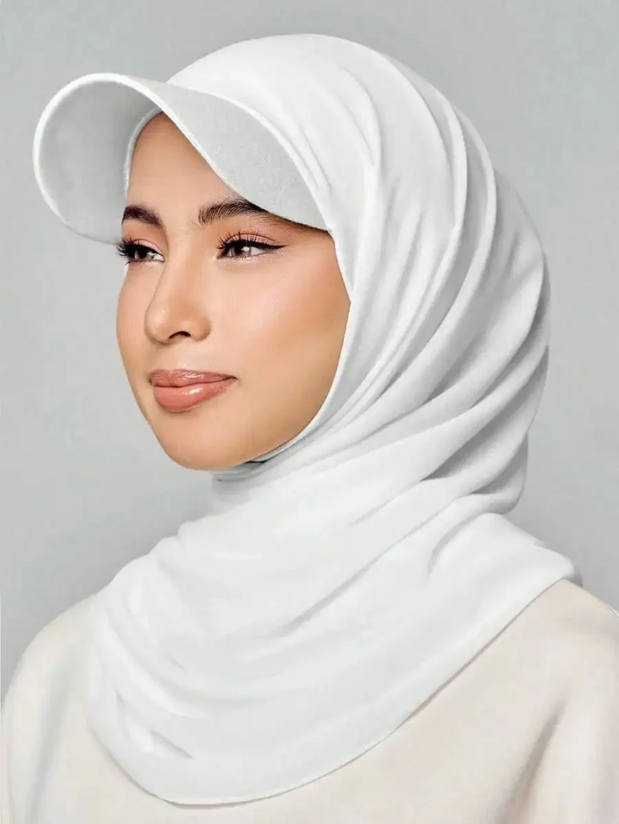 2026 Women's Instant Knit Jersey Hijab Turban Hat, Solid Color UV Protection Baseball Cap For Daily Sun Protection
2026 Women's Instant Knit Jersey Hijab Turban Hat, Solid Color UV Protection Baseball Cap For Daily Sun Protection