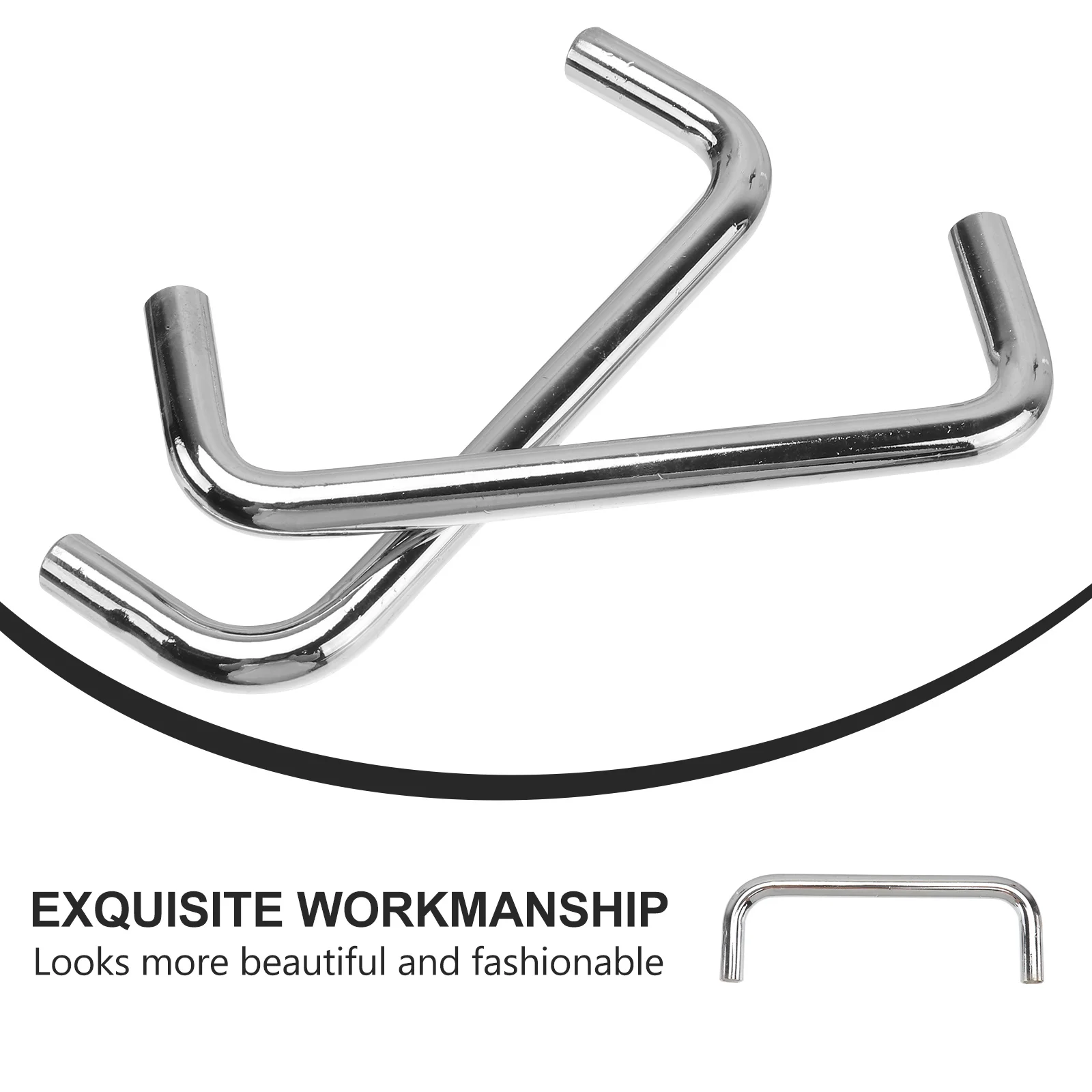 4Pcs Industry Equipment Pull Handles Solid Iron U Shaped Durable Sturdy Handles for Heavy Duty Doors Automation Machines
4Pcs Industry Equipment Pull Handles Solid Iron U Shaped Durable Sturdy Handles for Heavy Duty Doors Automation Machines