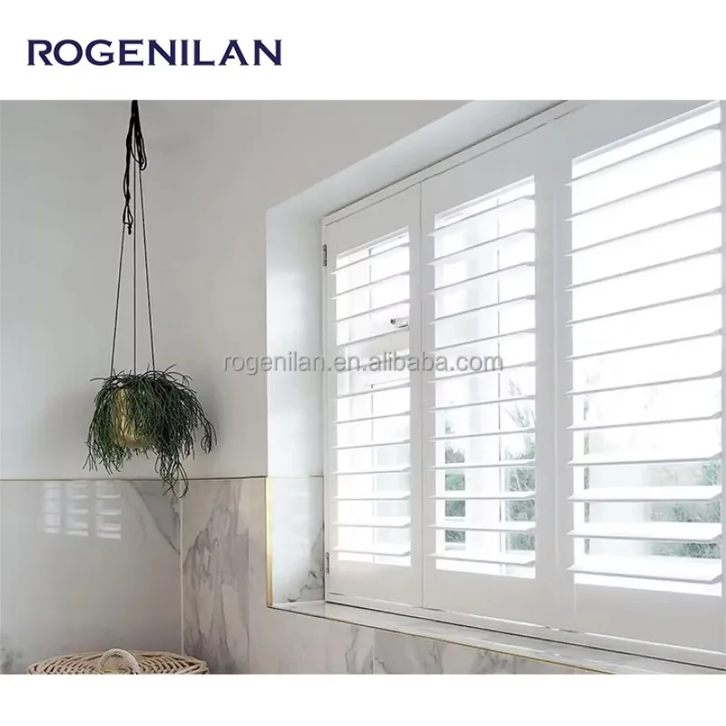 High-quality aluminum louver plantation louver interiors and glass shutters directly from China
High-quality aluminum louver plantation louver interiors and glass shutters directly from China