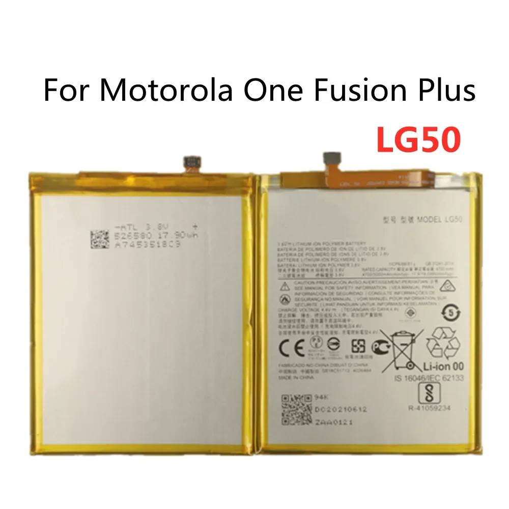 Сменный аккумулятор LG50 емкостью 5000 мАч для Motorola MOTO One Fusion Plus/One Fusion + аккумулятор для мобильного телефона в наличии + номер отслеживания
Сменный аккумулятор LG50 емкостью 5000 мАч для Motorola MOTO One Fusion Plus/One Fusion + аккумулятор для мобильного телефона в наличии + номер отслеживания