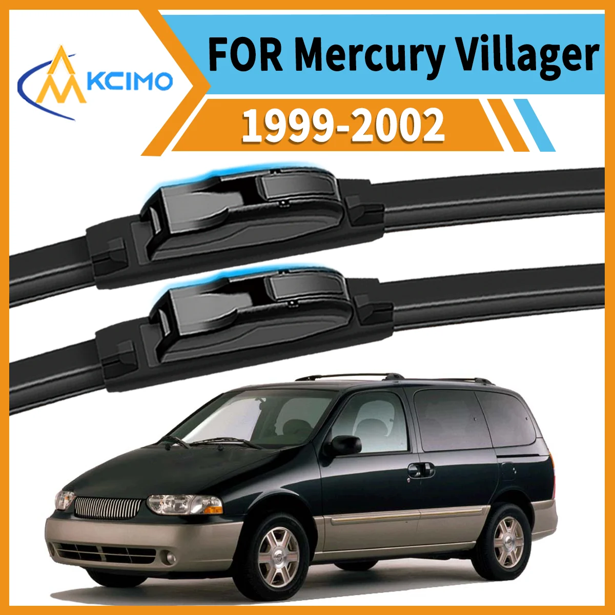 2PCS Car Front Wiper Blades for Mercury Villager 1999-2002 Crystal Clear Visibility & Enhanced Driving Safety
2PCS Car Front Wiper Blades for Mercury Villager 1999-2002 Crystal Clear Visibility & Enhanced Driving Safety