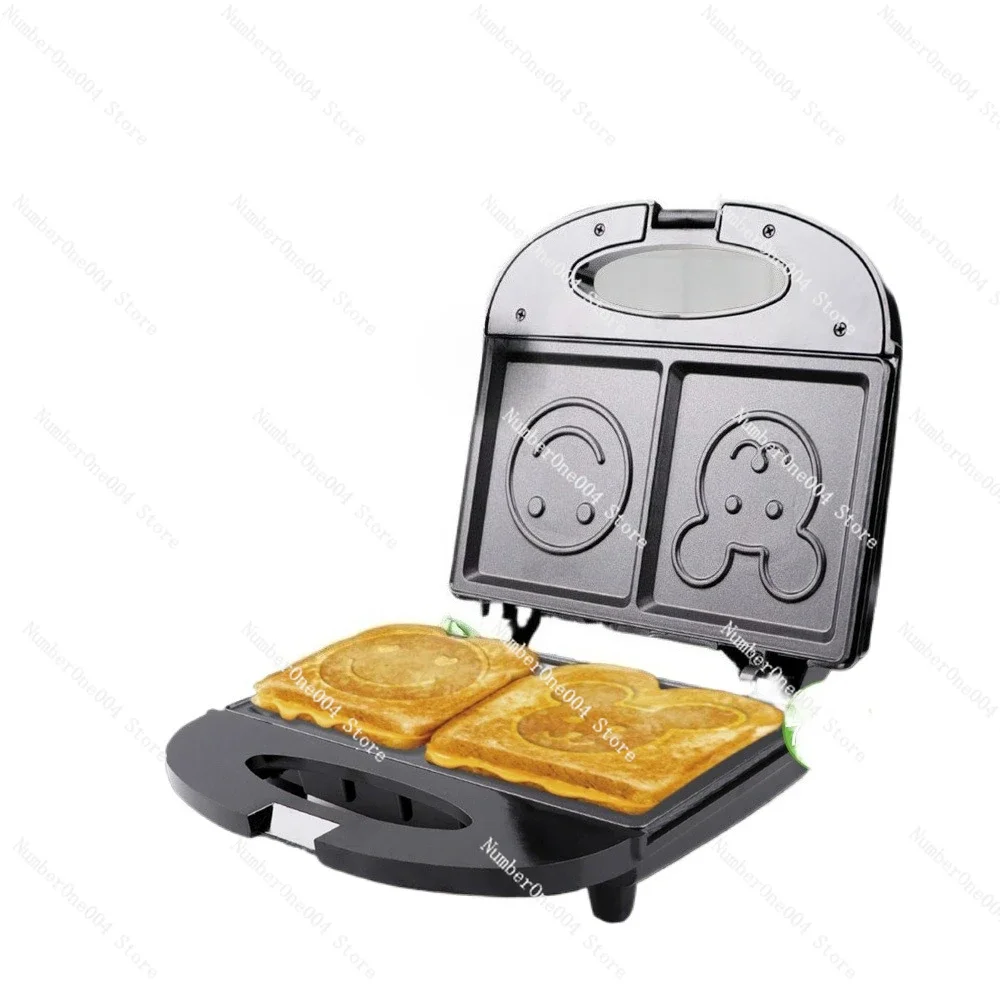 110V Smile Sandwich Maker - 2-Slice, Non-Stick Plates, LED Indicator
110V Smile Sandwich Maker - 2-Slice, Non-Stick Plates, LED Indicator